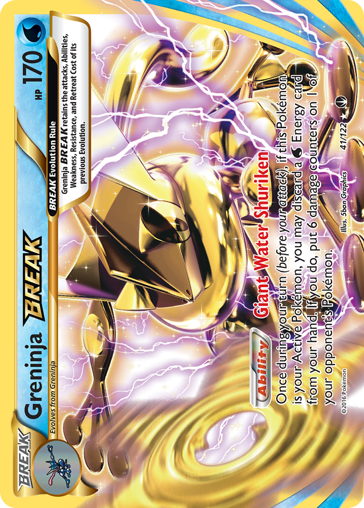 Greninja BREAK (41/122) [XY: BREAKpoint] | Exor Games Dartmouth