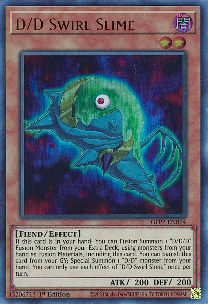 D/D Swirl Slime [GFP2-EN074] Ultra Rare | Exor Games Dartmouth