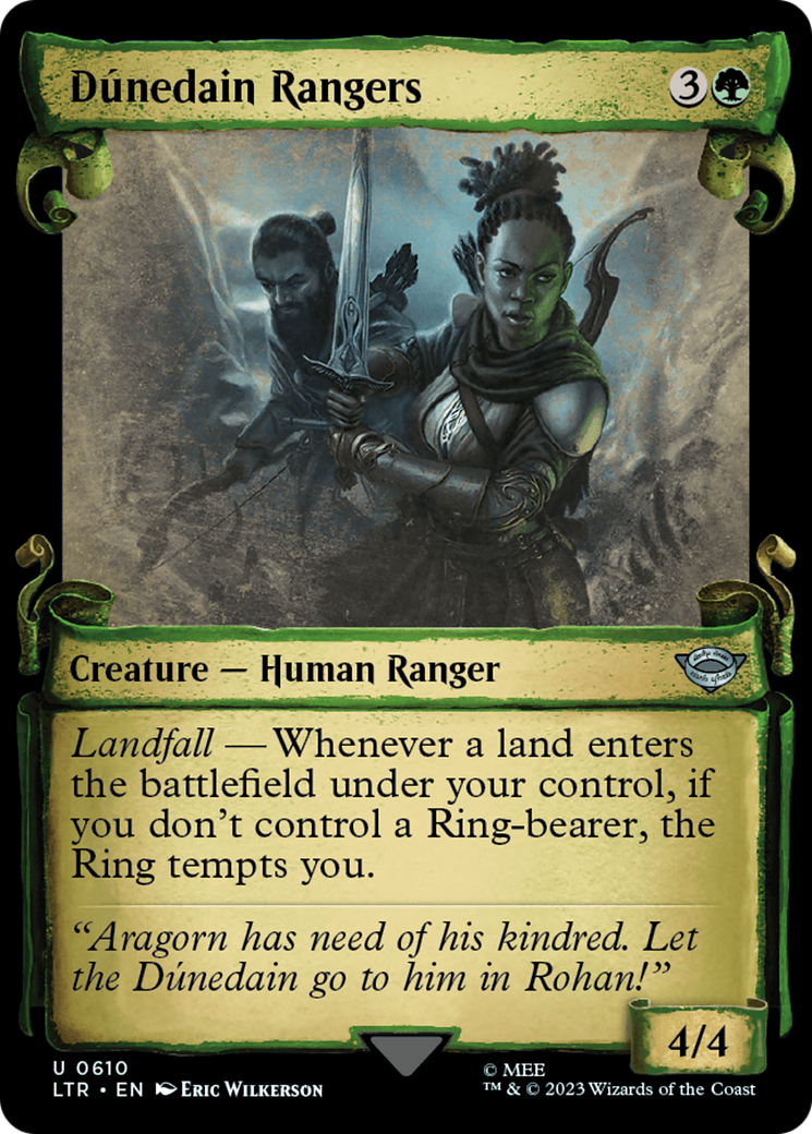 Dunedain Rangers [The Lord of the Rings: Tales of Middle-Earth Showcase Scrolls] | Exor Games Dartmouth