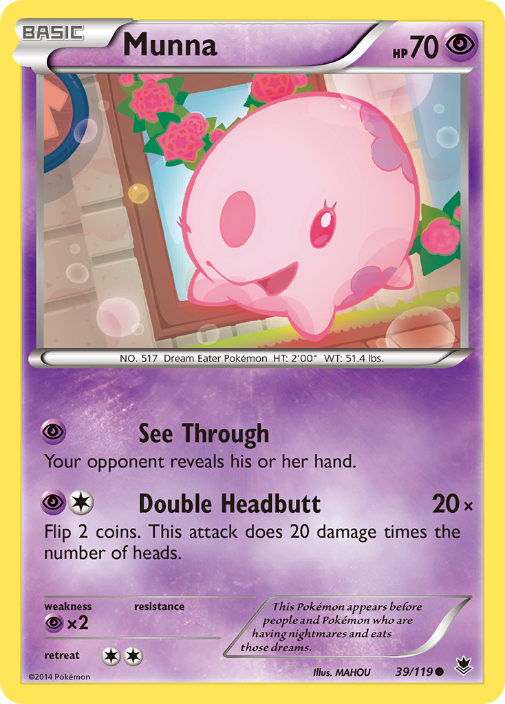 Munna (39/119) [XY: Phantom Forces] | Exor Games Dartmouth