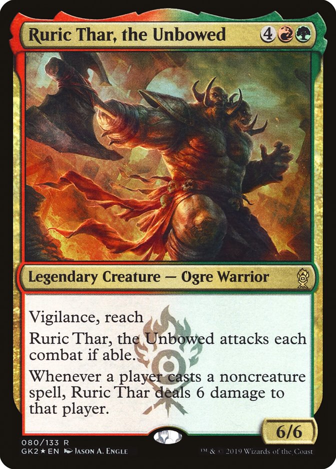 Ruric Thar, the Unbowed [Ravnica Allegiance Guild Kit] | Exor Games Dartmouth