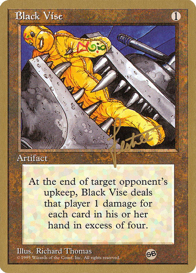 Black Vise (Bertrand Lestree) (SB) [Pro Tour Collector Set] | Exor Games Dartmouth