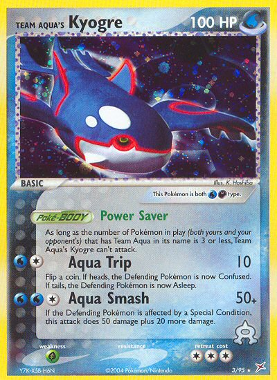 Team Aqua's Kyogre (3/95) [EX: Team Magma vs Team Aqua] | Exor Games Dartmouth