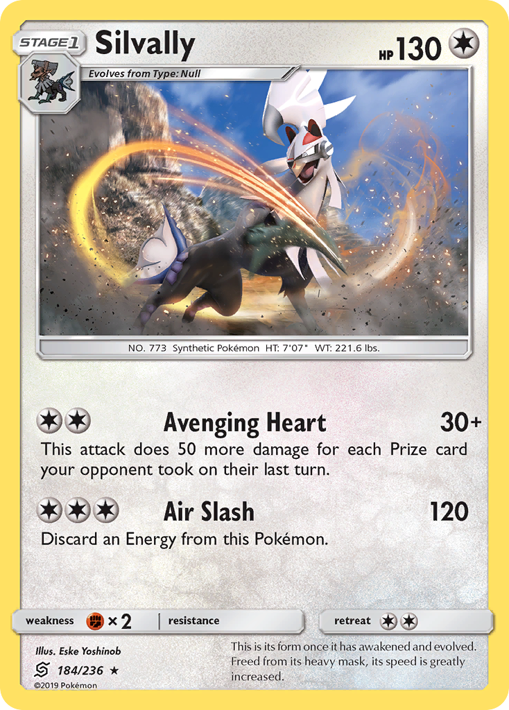 Silvally (184/236) [Sun & Moon: Unified Minds] | Exor Games Dartmouth