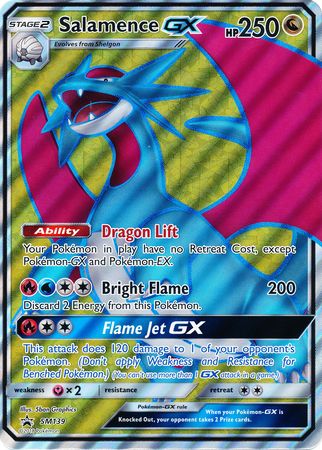 Salamence GX (SM139) (Jumbo Card) [Sun & Moon: Black Star Promos] | Exor Games Dartmouth