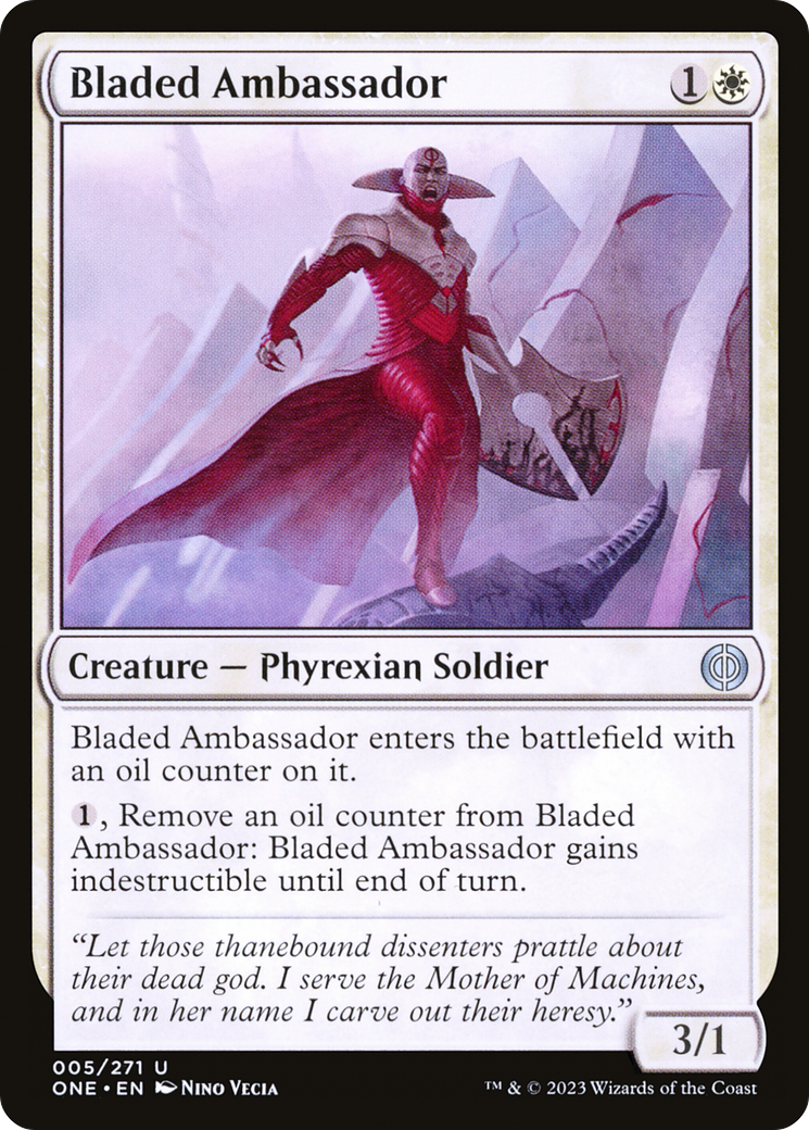 Bladed Ambassador [Phyrexia: All Will Be One] | Exor Games Dartmouth