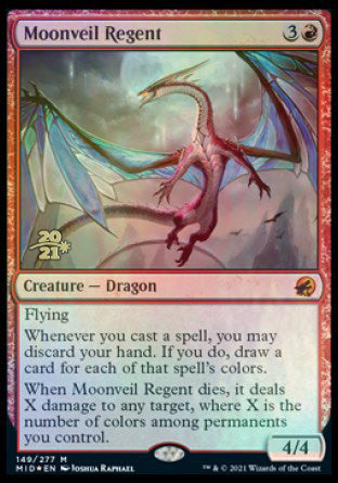 Moonveil Regent [Innistrad: Midnight Hunt Prerelease Promos] | Exor Games Dartmouth