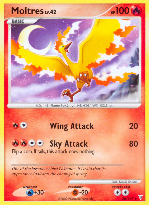 Moltres (36/147) [Platinum: Supreme Victors] | Exor Games Dartmouth