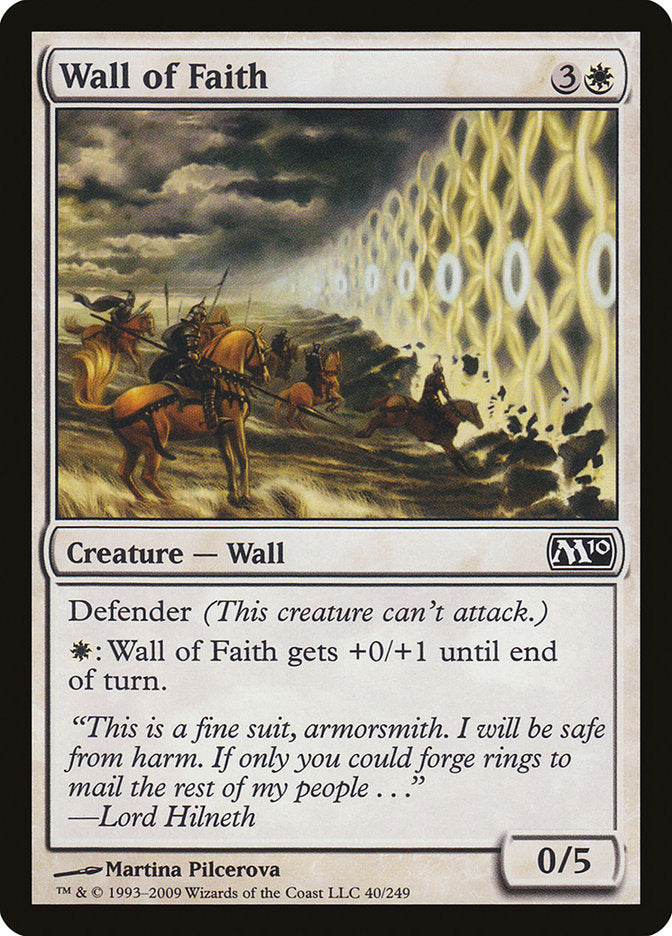 Wall of Faith [Magic 2010] | Exor Games Dartmouth