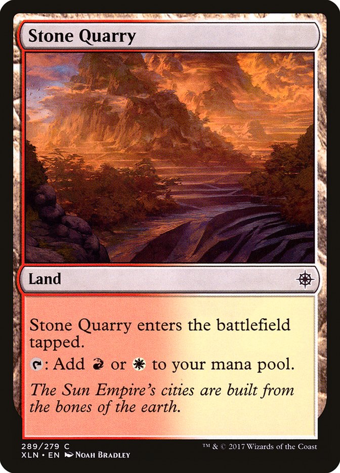 Stone Quarry [Ixalan] | Exor Games Dartmouth