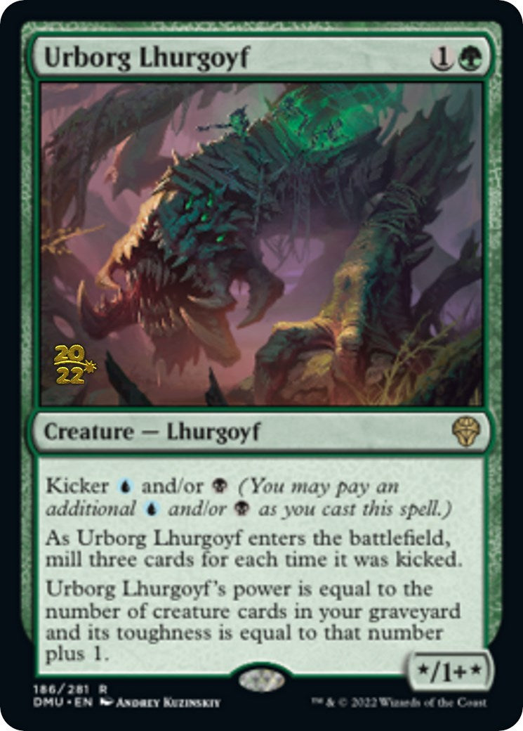 Urborg Lhurgoyf [Dominaria United Prerelease Promos] | Exor Games Dartmouth