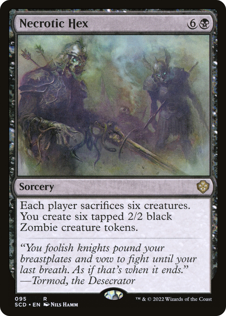 Necrotic Hex [Starter Commander Decks] | Exor Games Dartmouth