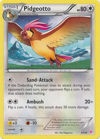 Pidgeotto (23/30) [XY: Trainer Kit 1 - Wigglytuff] | Exor Games Dartmouth