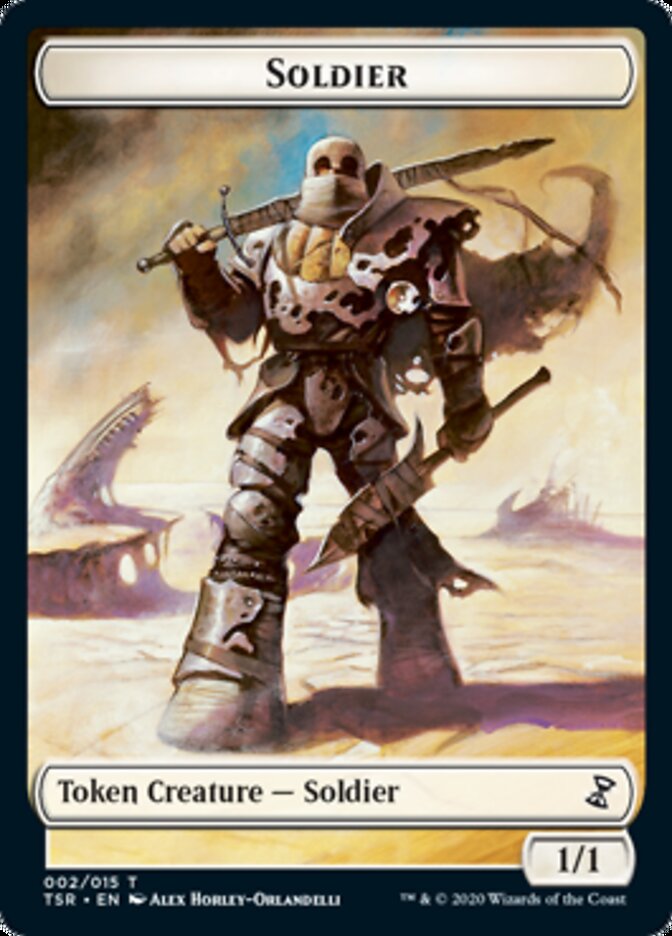 Soldier [Time Spiral Remastered Tokens] | Exor Games Dartmouth