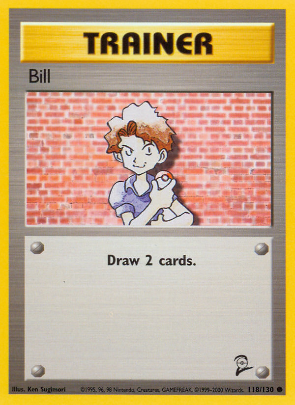 Bill (118/130) [Base Set 2] | Exor Games Dartmouth