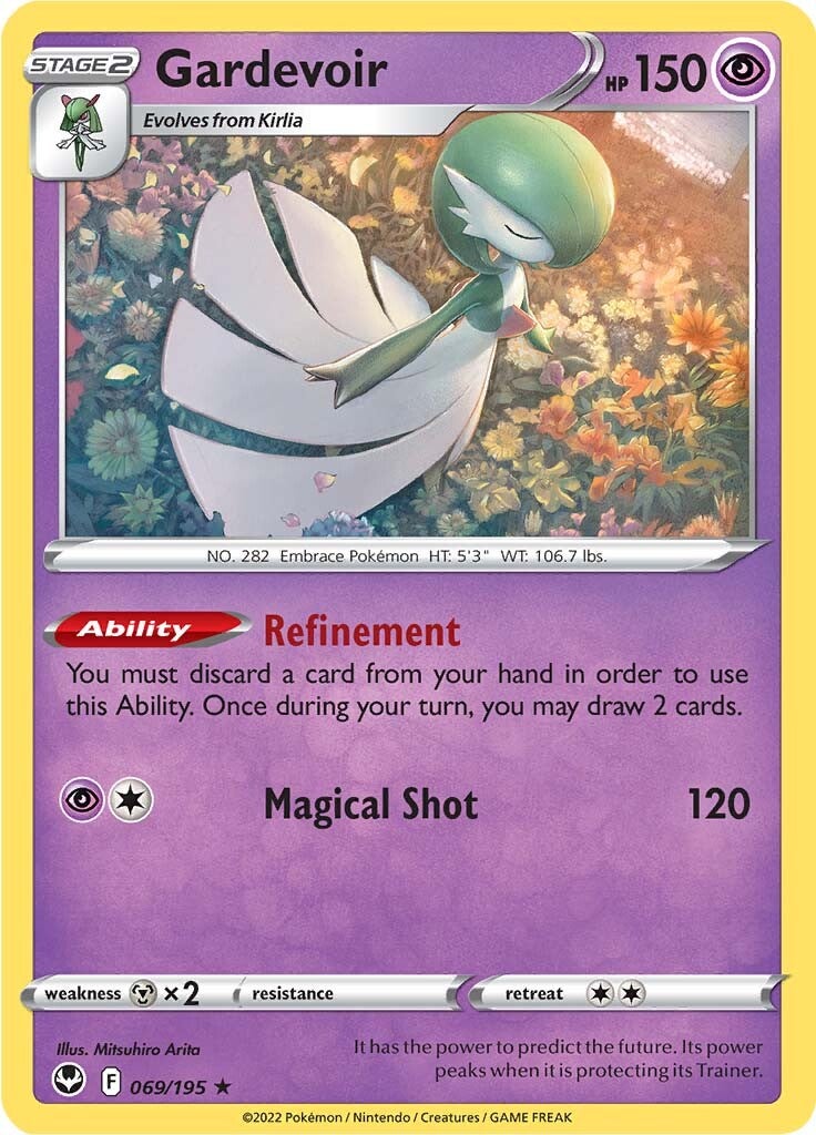 Gardevoir (069/195) [Sword & Shield: Silver Tempest] | Exor Games Dartmouth