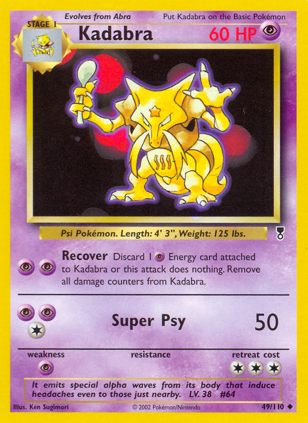 Kadabra (49/110) [Legendary Collection] | Exor Games Dartmouth