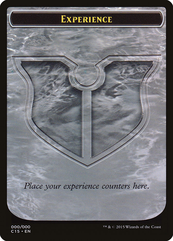 Experience // Experience Double-Sided Token [Commander 2015 Tokens] | Exor Games Dartmouth