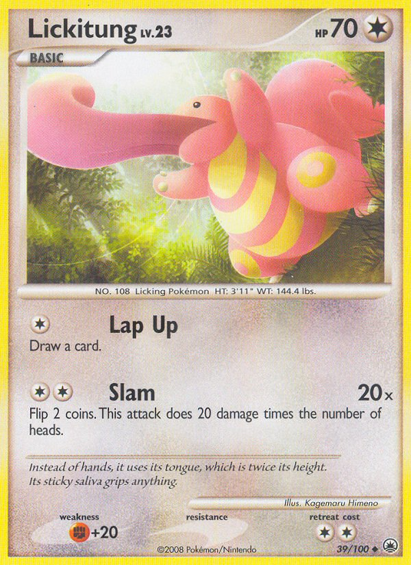 Lickitung (39/100) [Diamond & Pearl: Majestic Dawn] | Exor Games Dartmouth