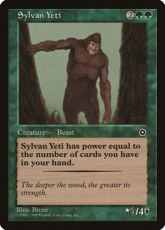 Sylvan Yeti [Portal Second Age] | Exor Games Dartmouth