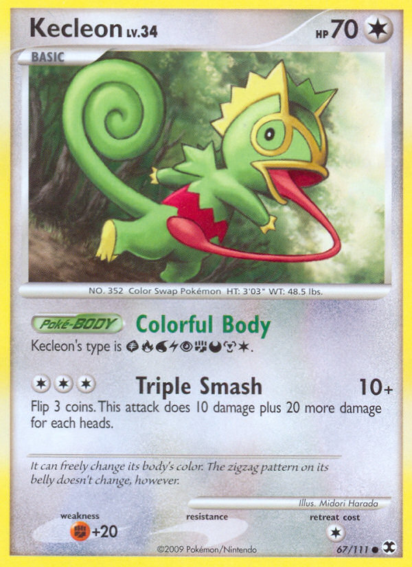 Kecleon (67/111) [Platinum: Rising Rivals] | Exor Games Dartmouth