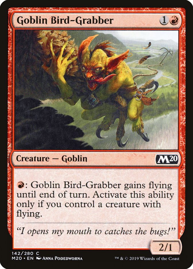 Goblin Bird-Grabber [Core Set 2020] | Exor Games Dartmouth