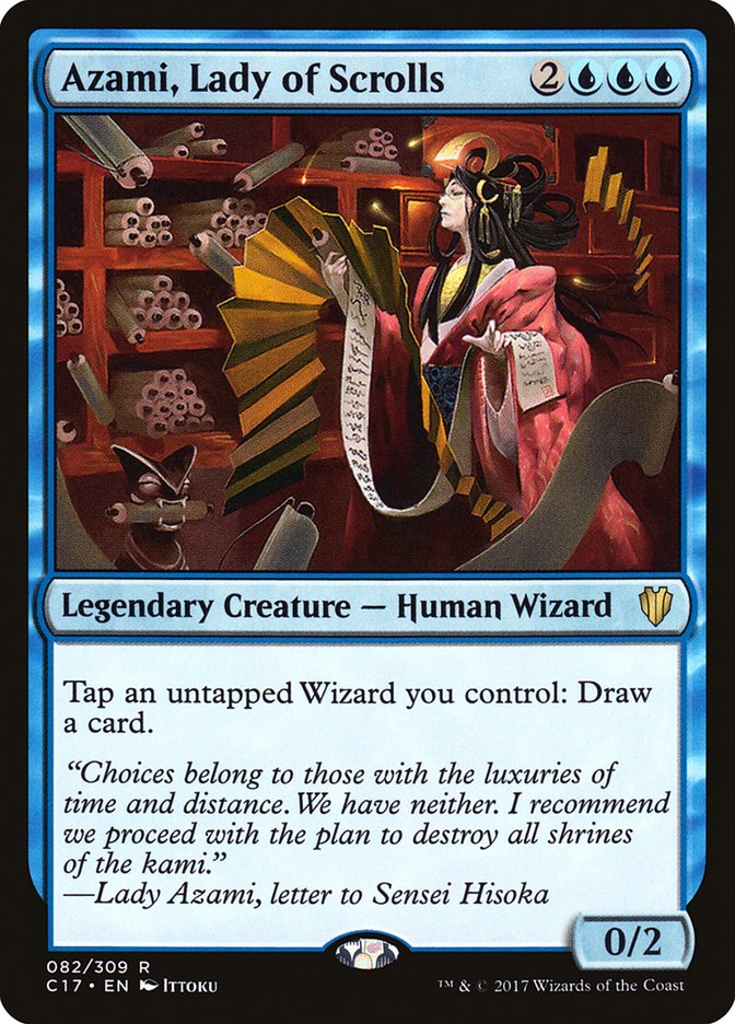 Azami, Lady of Scrolls [Commander 2017] | Exor Games Dartmouth