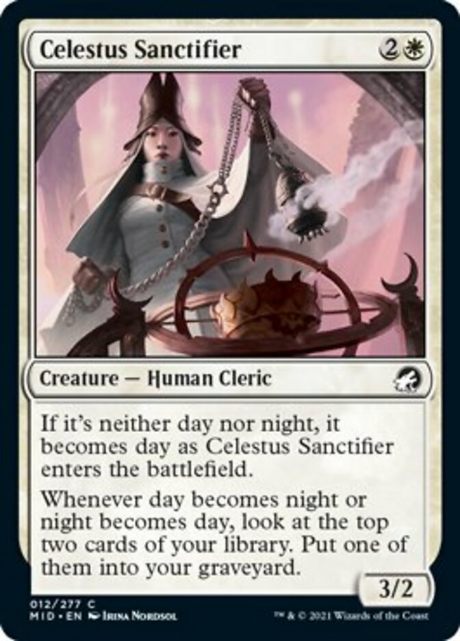 Celestus Sanctifier [Innistrad: Midnight Hunt] | Exor Games Dartmouth