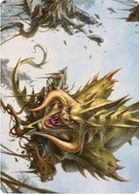 Canopy Baloth Art Card [Zendikar Rising Art Series] | Exor Games Dartmouth
