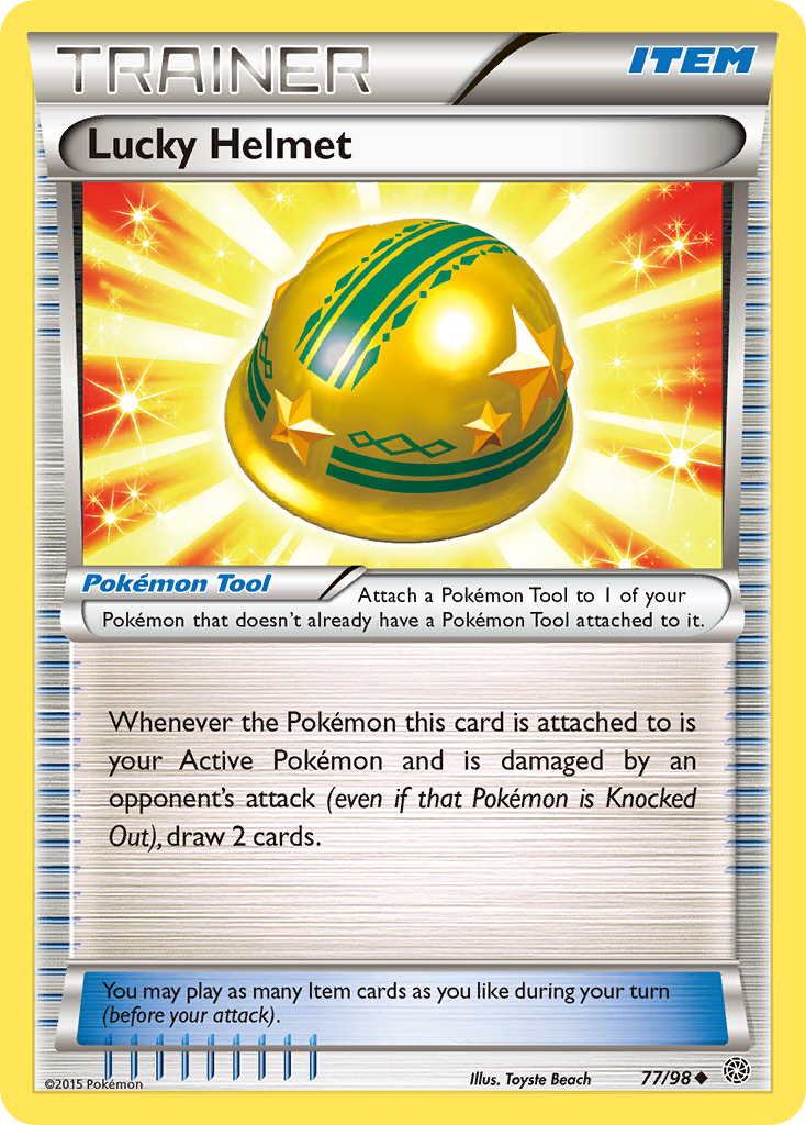Lucky Helmet (77/98) [XY: Ancient Origins] | Exor Games Dartmouth