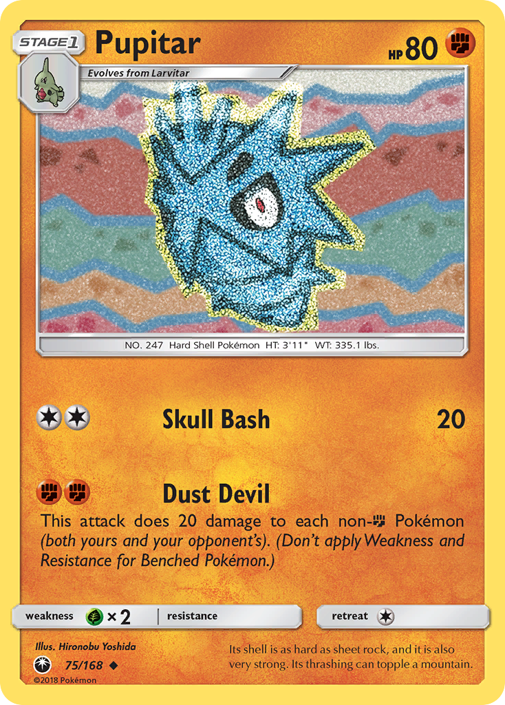 Pupitar (75/168) [Sun & Moon: Celestial Storm] | Exor Games Dartmouth