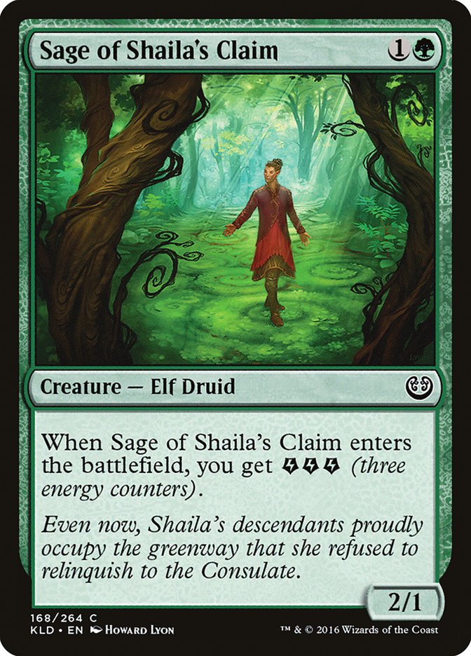 Sage of Shaila's Claim [Kaladesh] | Exor Games Dartmouth