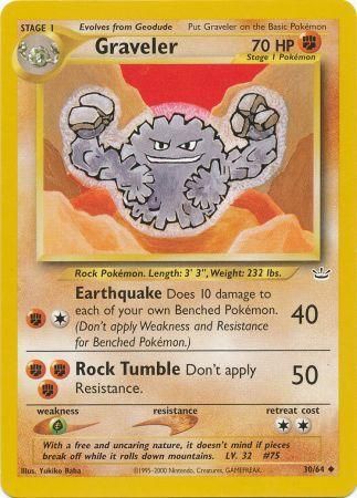 Graveler (30/64) [Neo Revelation Unlimited] | Exor Games Dartmouth