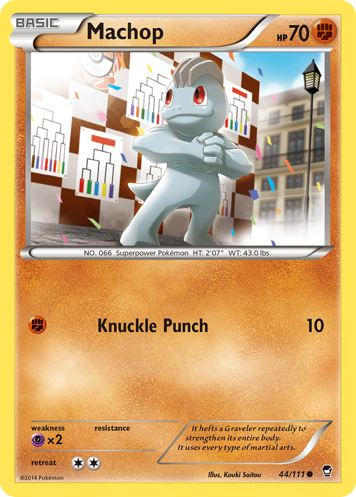 Machop (44/111) [XY: Furious Fists] | Exor Games Dartmouth