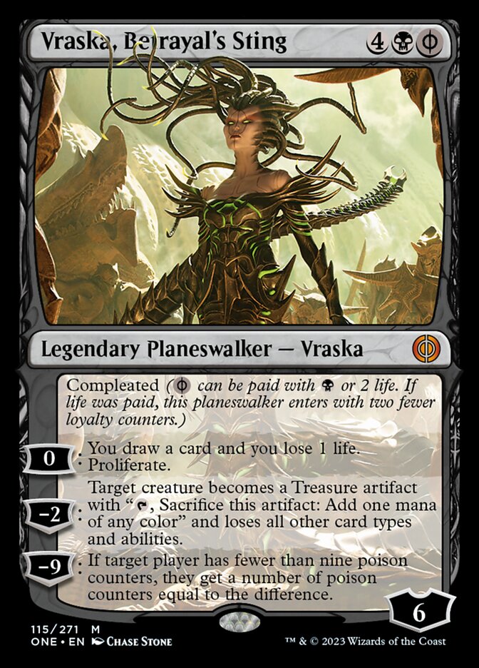 Vraska, Betrayal's Sting [Phyrexia: All Will Be One] | Exor Games Dartmouth