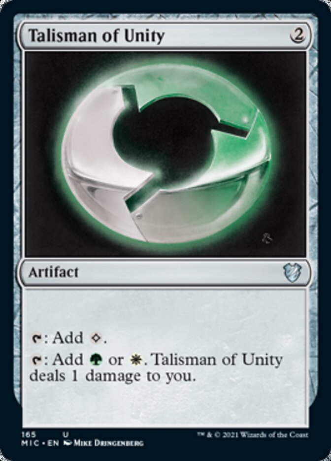 Talisman of Unity [Innistrad: Midnight Hunt Commander] | Exor Games Dartmouth