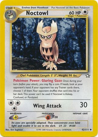 Noctowl (42/111) [Neo Genesis Unlimited] | Exor Games Dartmouth