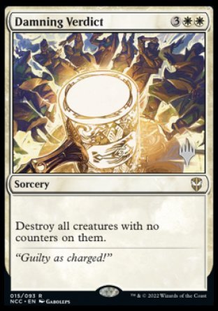 Damning Verdict (Promo Pack) [Streets of New Capenna Commander Promos] | Exor Games Dartmouth