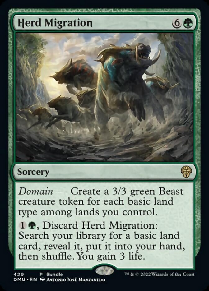 Herd Migration (Bundle) [Dominaria United] | Exor Games Dartmouth