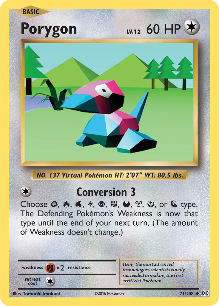 Porygon (71/108) [XY: Evolutions] | Exor Games Dartmouth