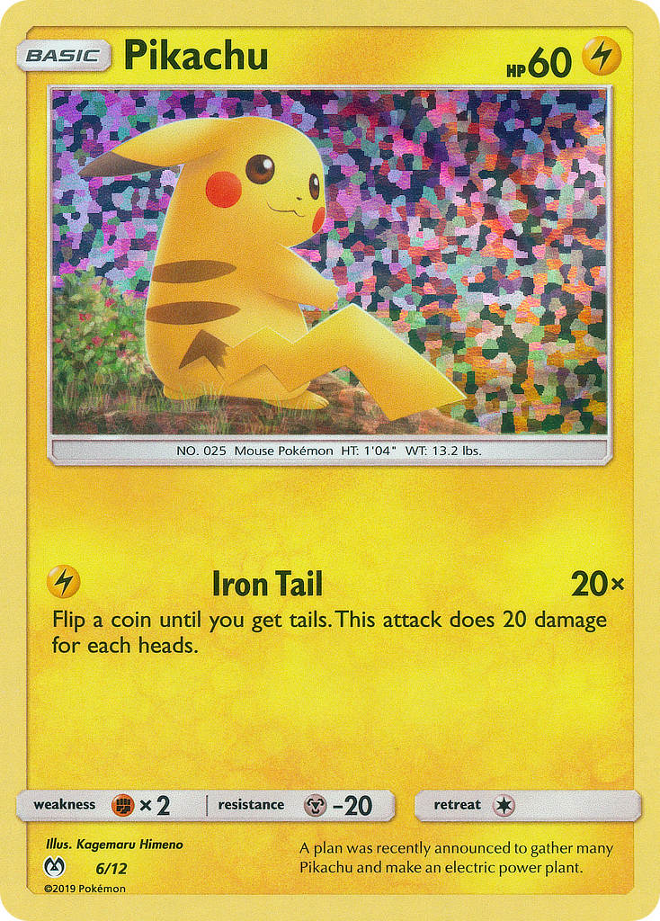 Pikachu (6/12) [McDonald's Promos: 2019 Collection] | Exor Games Dartmouth