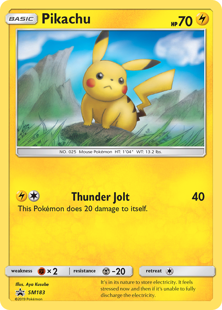 Pikachu (SM183) [Sun & Moon: Black Star Promos] | Exor Games Dartmouth