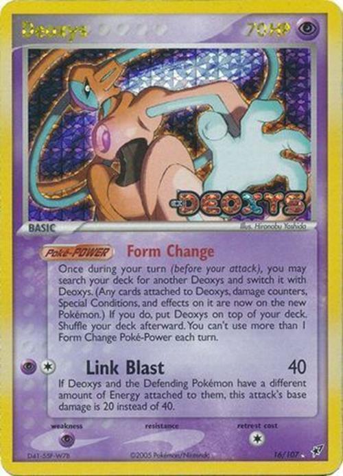 Deoxys (16/107) (Stamped) [EX: Deoxys] | Exor Games Dartmouth