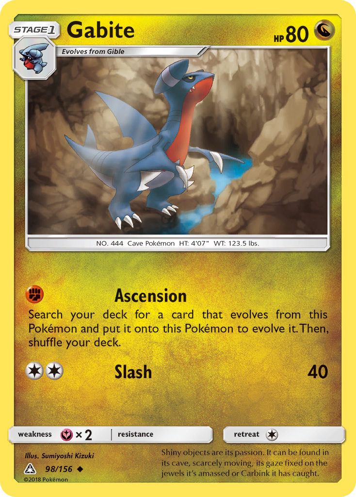 Gabite (98/156) [Sun & Moon: Ultra Prism] | Exor Games Dartmouth