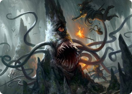 Roper Art Card [Dungeons & Dragons: Adventures in the Forgotten Realms Art Series] | Exor Games Dartmouth