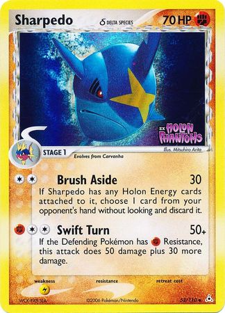 Sharpedo (53/110) (Delta Species) (Stamped) [EX: Holon Phantoms] | Exor Games Dartmouth
