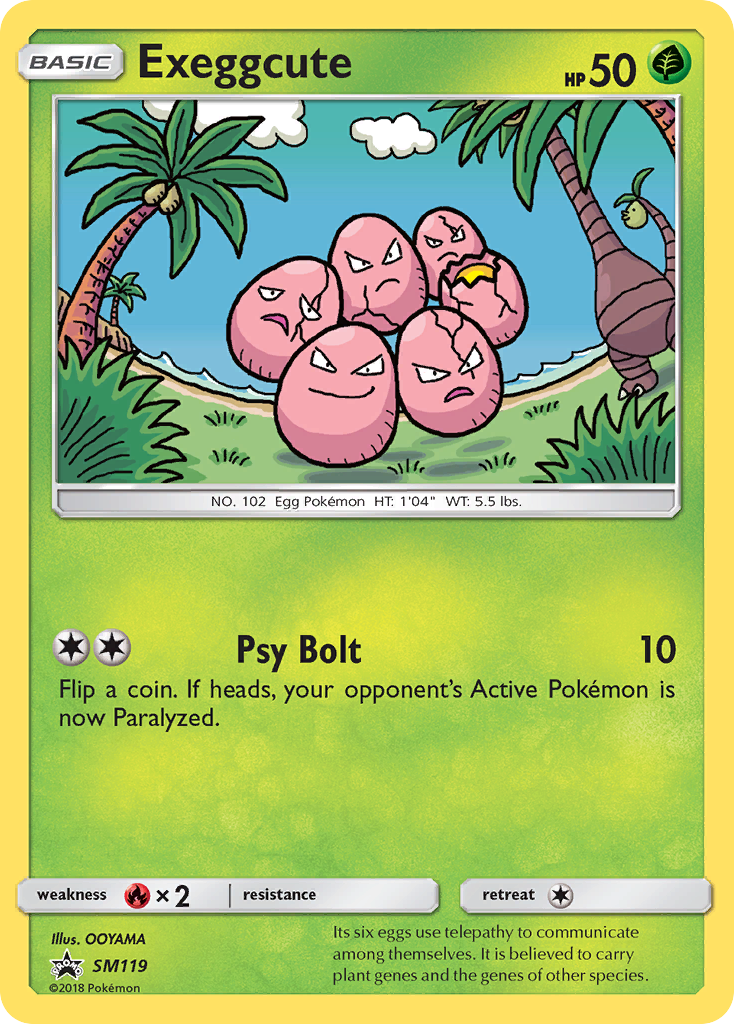 Exeggcute (SM119) [Sun & Moon: Black Star Promos] | Exor Games Dartmouth