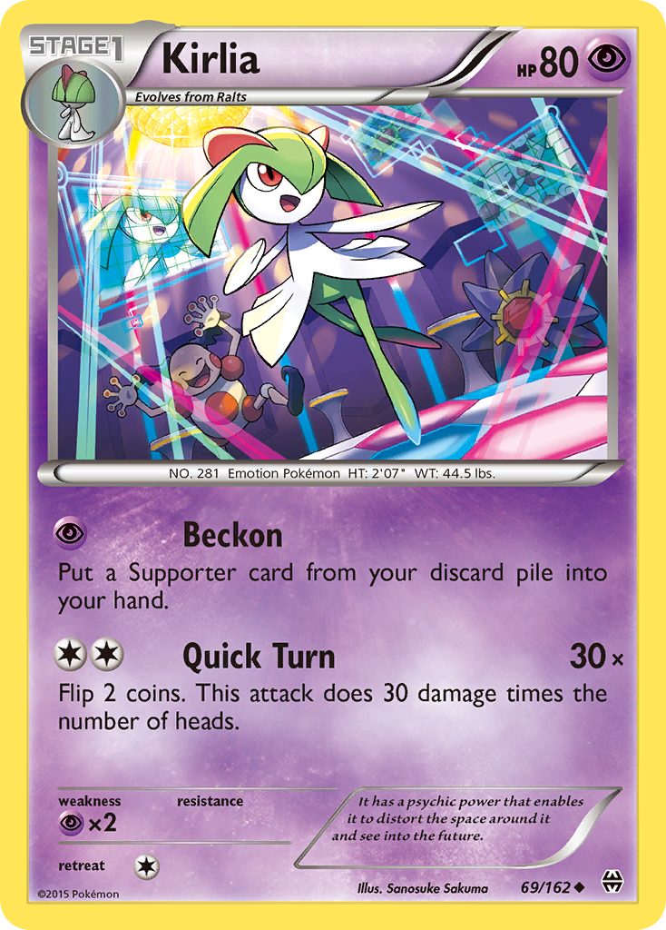 Kirlia (69/162) [XY: BREAKthrough] | Exor Games Dartmouth