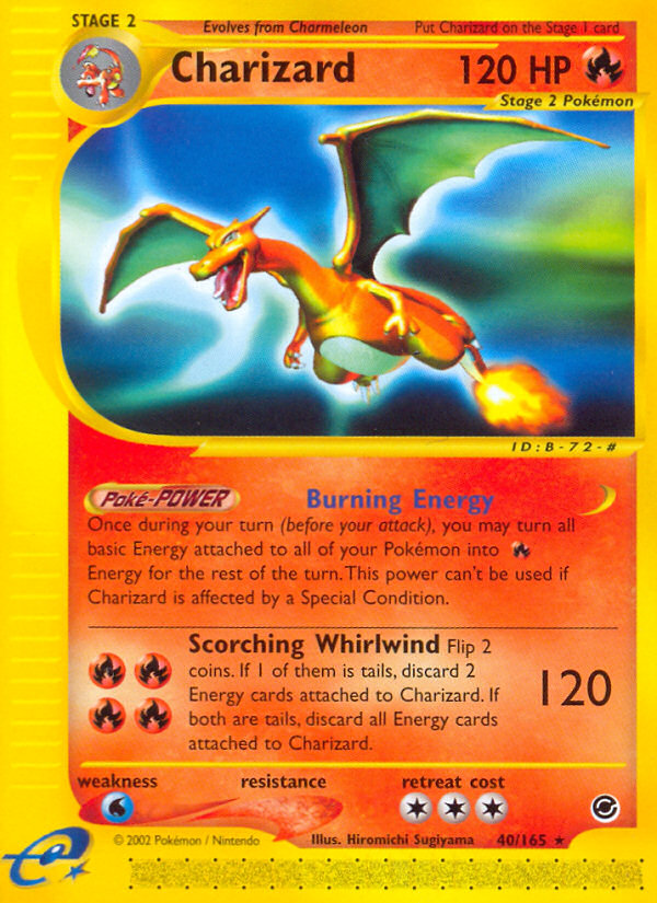 Charizard (40/165) [Expedition: Base Set] | Exor Games Dartmouth