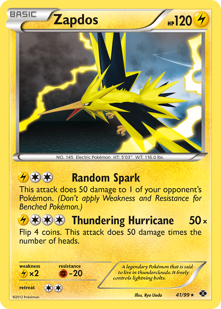 Zapdos (41/99) [Black & White: Next Destinies] | Exor Games Dartmouth